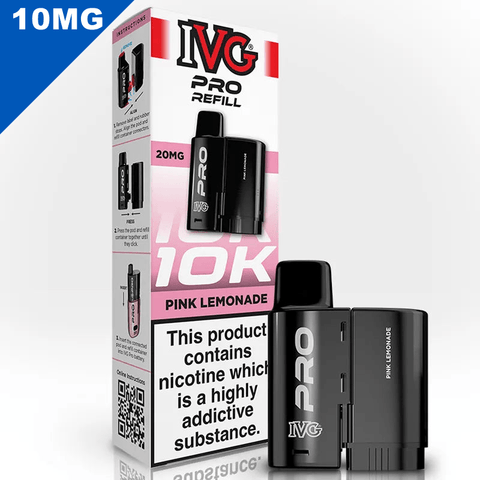 IVG Pro Prefilled Replacement Pods Pink Lemonade 10mg