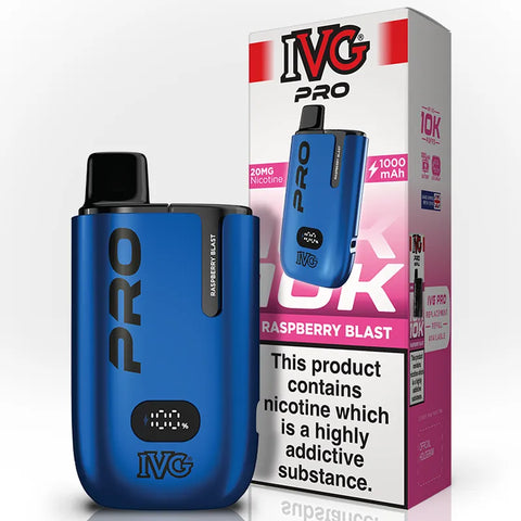IVG Pro Vape Pod Kit Raspberry Blast
