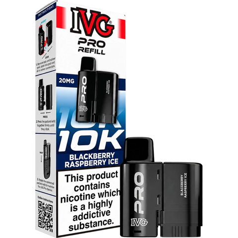 IVG Pro Prefilled Replacement Pods Blackberry Raspberry Ice