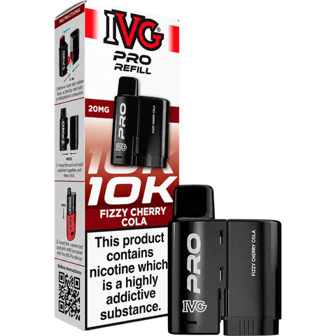 IVG Pro Prefilled Replacement Pods Fizzy Cherry Cola