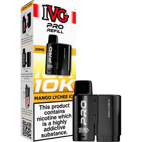IVG Pro Prefilled Replacement Pods Mango Lychee Ice