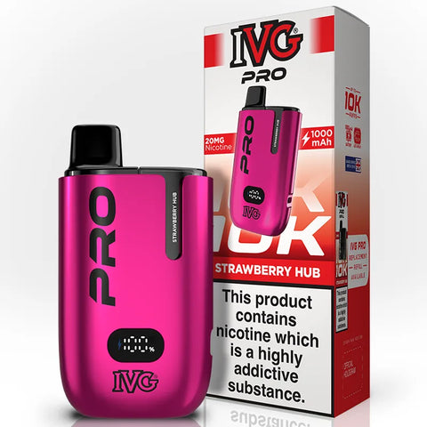 IVG Pro Vape Pod Kit Strawberry Hub
