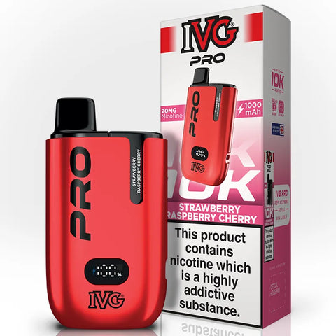 IVG Pro Vape Pod Kit Strawberry Raspberry Cherry