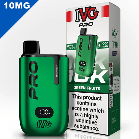 IVG Pro Vape Pod Kit Green Fruits 10mg