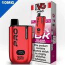 IVG Pro Vape Pod Kit Red Sour Raspberry 10mg