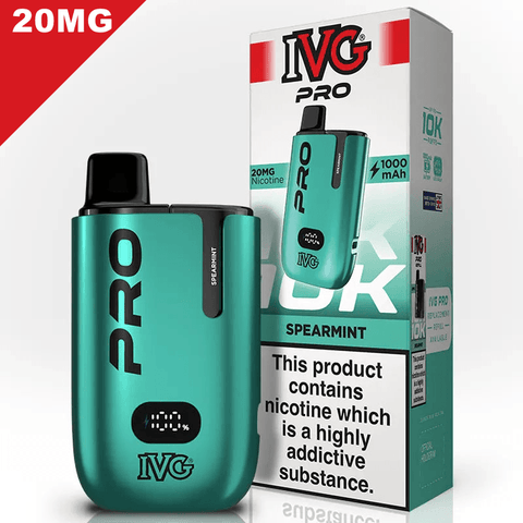 IVG Pro Vape Pod Kit Spearmint 20mg