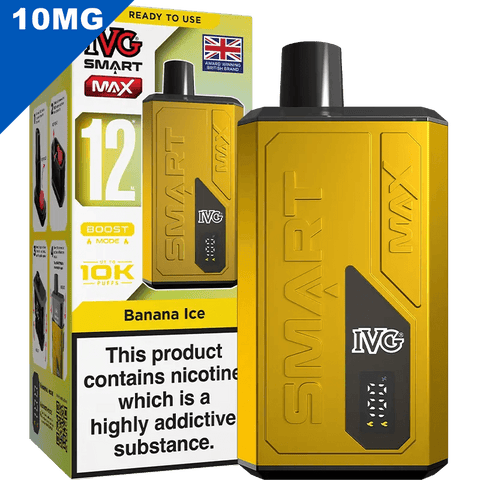 IVG Smart Max Prefilled Pod Kit Banana Ice 10mg