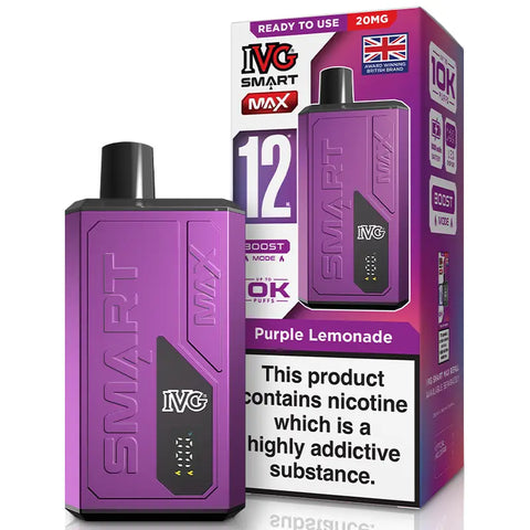 IVG Smart Max Prefilled Pod Kit Purple Lemonade