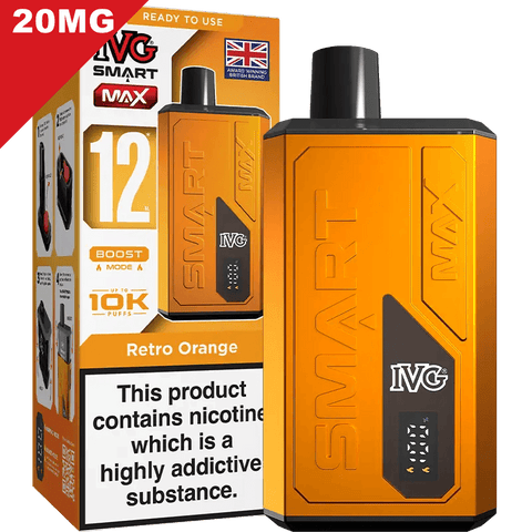 IVG Smart Max Prefilled Pod Kit Retro Orange 20mg