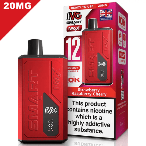 IVG Smart Max Prefilled Pod Kit Strawberry Raspberry Cherry 20mg