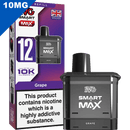 IVG Smart Max Replacement Prefilled Pods Grape 10mg