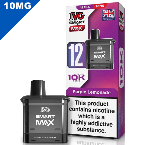 IVG Smart Max Replacement Prefilled Pods Purple Lemonade 10mg