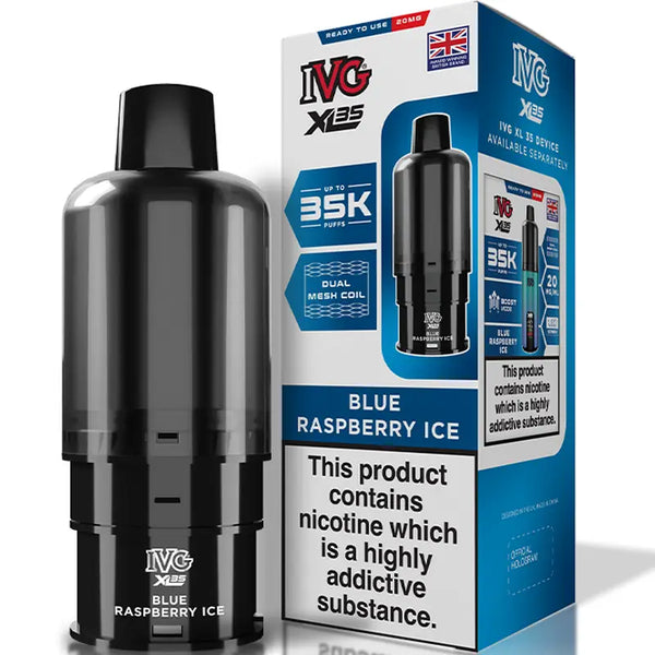 IVG XL 35K Refill Pods: 20mg Nic Salt, Up to 22ml Prefilled