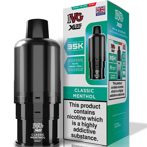 IVG XL 35K Refill Pod Classic Menthol