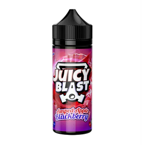Juicy Blast 100ml Shortfill Vape Juice Amped Apple Blackberry