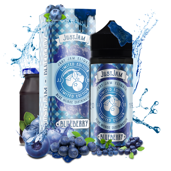 Just Jam 100ml Shortfill E-Liquids Blueberry Jam