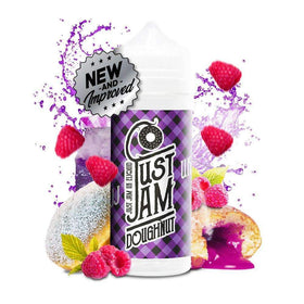 Just Jam 100ml Shortfill E-Liquids Raspberry Doughnut