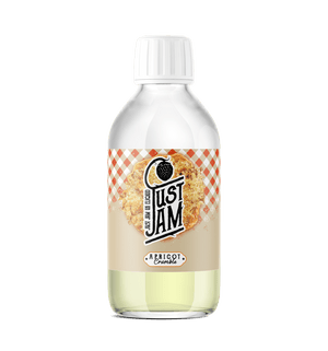 Just Jam 200ml Shortfill E-Liquids Apricot Crumble