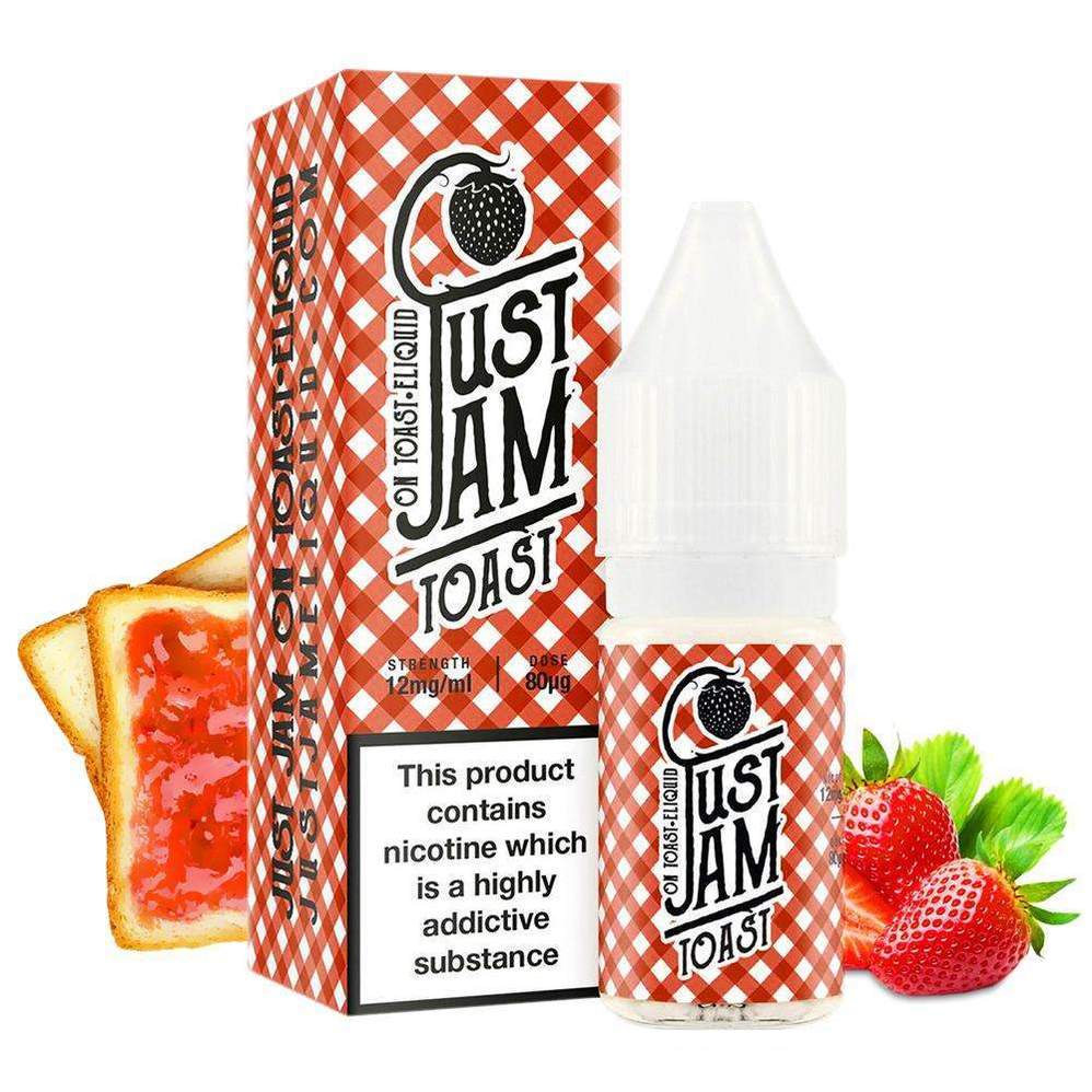 Just Jam 10ml E-Liquid | 50/50 VG/PG Vape Juice Nic Salts Just Jam 10ml E-Liquid | 50/50 VG/PG Vape Juice Nic Salts
