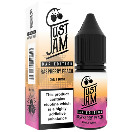 Just Jam Bar Edition Raspberry Coconut 10ml Nic Salt | Creamy Fruit Blend