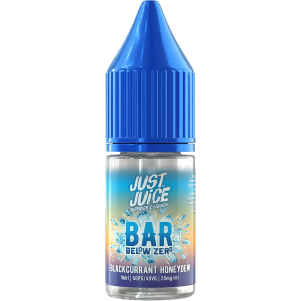 Just Juice Bar Below Zero 10ml Nic Salt Blackcurrant Honeydew 20mg