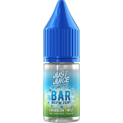 Just Juice Bar Below Zero 10ml Nic Salt Caribbean Twist 10mg