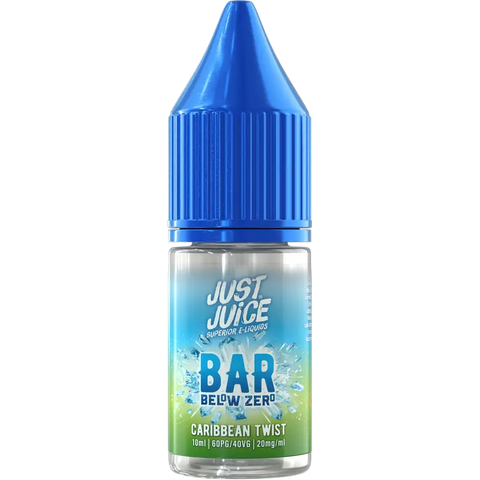 Just Juice Bar Below Zero 10ml Nic Salt Caribbean Twist 20mg