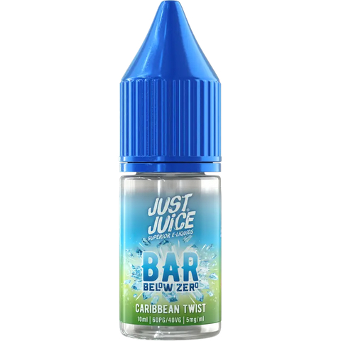 Just Juice Bar Below Zero 10ml Nic Salt Caribbean Twist 5mg