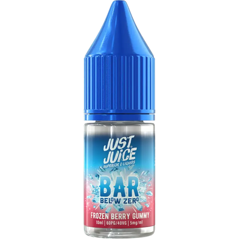 Just Juice Bar Below Zero 10ml Nic Salt Frozen Berry Gummy 5mg