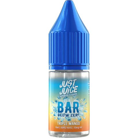 Just Juice Bar Below Zero 10ml Nic Salt Triple Mango 10mg