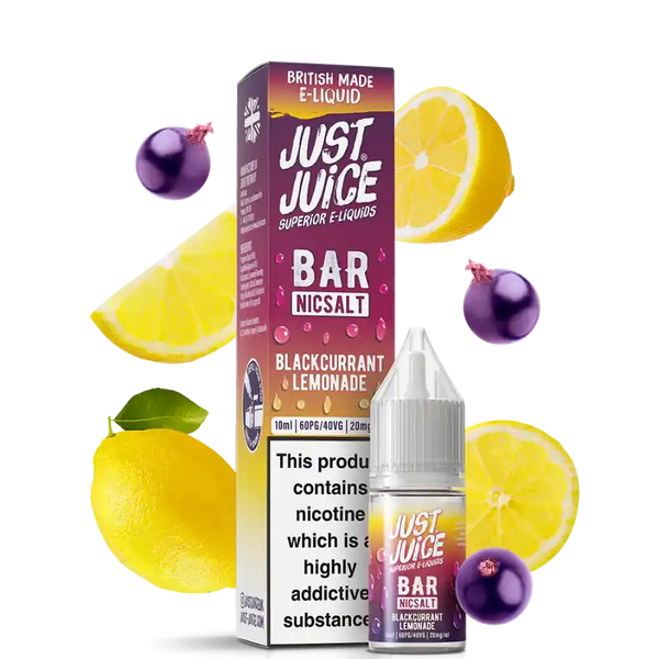 Just Juice Bar Blackcurrant Lemonade Nic Salt