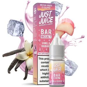 Just Juice Bar Vanilla Rhubarb Nic Salt
