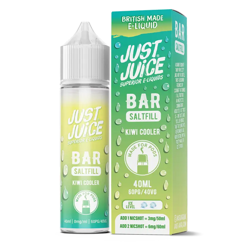 Just Juice Bar 40ml Saltfill Kiwi Cooler