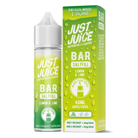 jus vape juice Just Juice Bar Saltfill 40ml