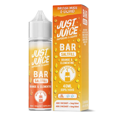 Just Juice Bar 40ml Saltfill Orange and Clementine