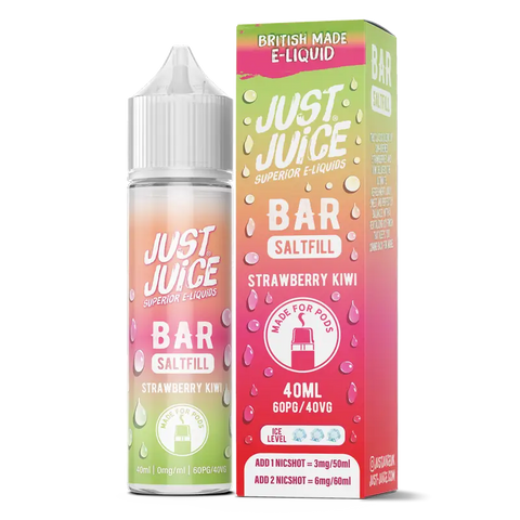 Just Juice Bar 40ml Saltfill Strawberry Kiwi
