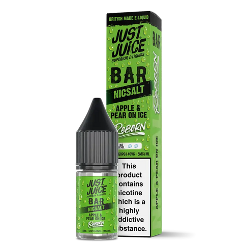 Just Juice Bar Reborn Apple & Pear On Ice Nic Salt 5mg