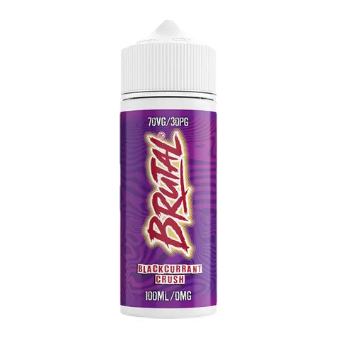 Just Juice Brutal Drinks 100ml Shortfills Blackcurrant Crush