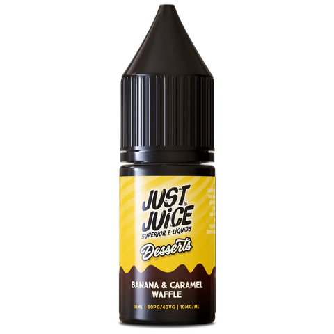 Just Juice Desserts Banana & Caramel Waffle 10ml Nic Salts