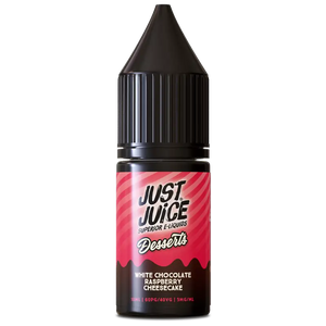 Just Juice Desserts White Chocolate Raspberry Cheesecake 10ml Nic Salts 5mg