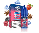 Just Juice ICE Nic Salt E-Liquids Wild Berries & Aniseed