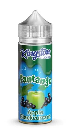 Kingston Fantango Shortfill E-Liquids Apple Blackcurrant On White Background