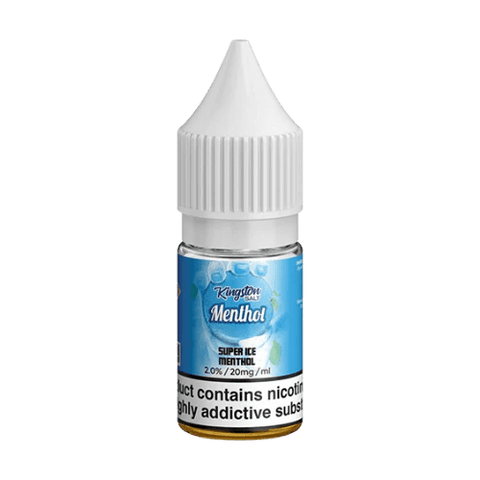 Kingston Menthol Nic Salt E-Liquids Menthol / 20mg On White Background