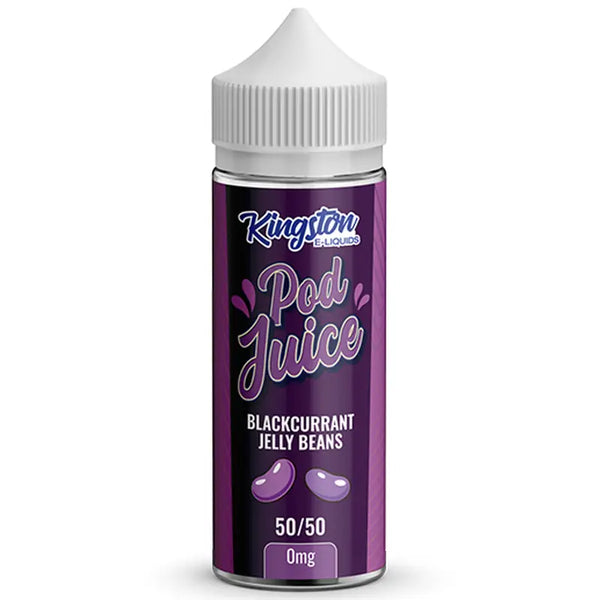Kingston Pod Juice Blackcurrant Jelly Beans 100ml Shortfill