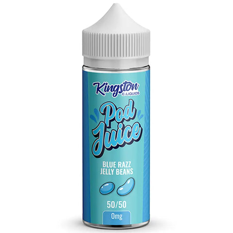 Kingston Pod Juice Blue Razz Jelly Beans 100ml Shortfill