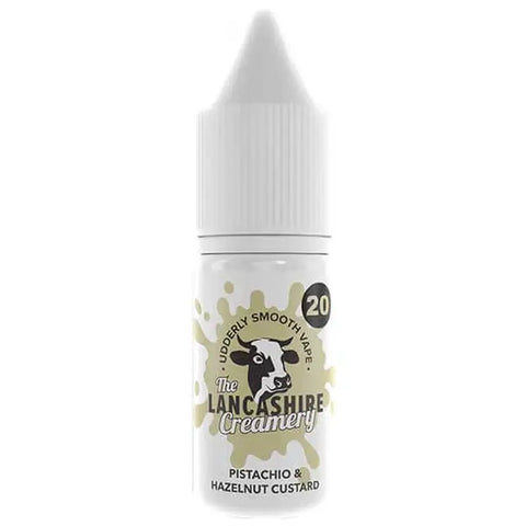 Lancashire Creamery Pistachio & Hazelnut Custard 10ml Nic Salt 20mg