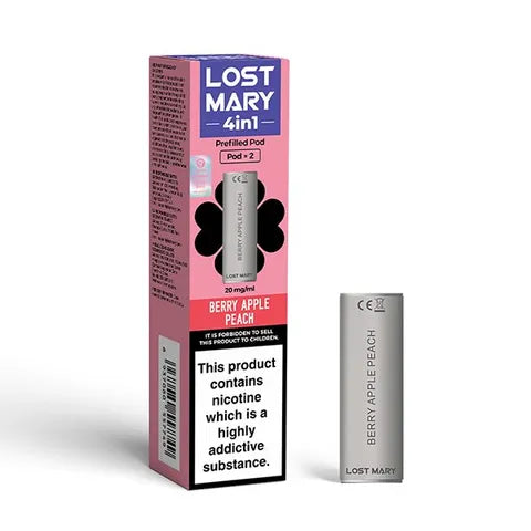 Lost Mary 4-in-1 Prefilled Pods Berry Apple Peach