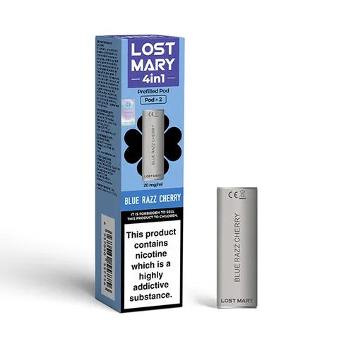 Lost Mary 4-in-1 Prefilled Pods Blue Razz Cherry