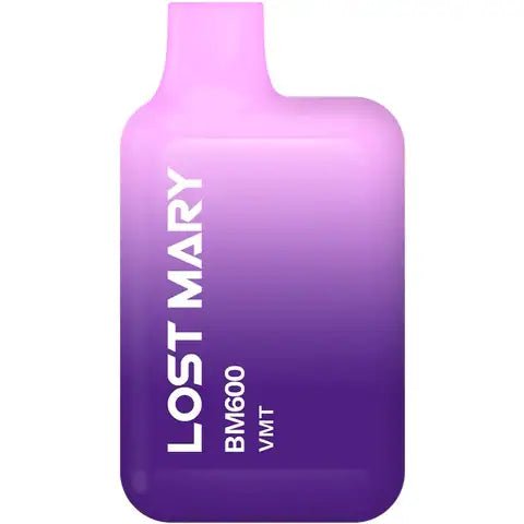Lost Mary BM600 Disposable Device by Elf Bar VMT On White Background