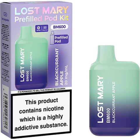 Lost Mary BM600 Prefilled Pod Kit - 3 for 10 Lost Mary BM600 Prefilled Pod Kit - 3 for 10